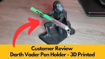 Darth Vader Pen Holder - 3D Printed | Customer Review