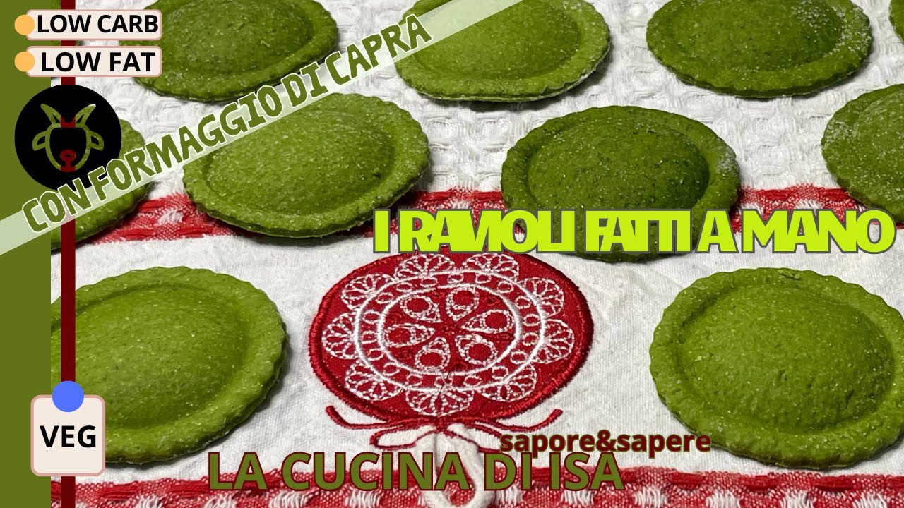 RAVIOLONI VERDI AL CAPRINO
