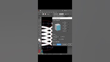 Create Perfect 3D Spiral Shape    Adobe #illustrator  #shorts
