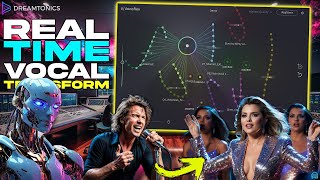 REAL-TIME AI VOICE CHANGER Plugin 🔥 Vocoflex from Dreamtonics screenshot 4