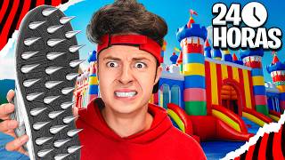 Thumbnail for 24 HORAS QUEBRANDO AS REGRAS DE UM PARQUE INFLÁVEL!