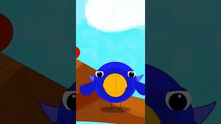 Five Little Naughty Birds #shorts #trending #viralvideo #explore #cartoon #nurseryrhyme