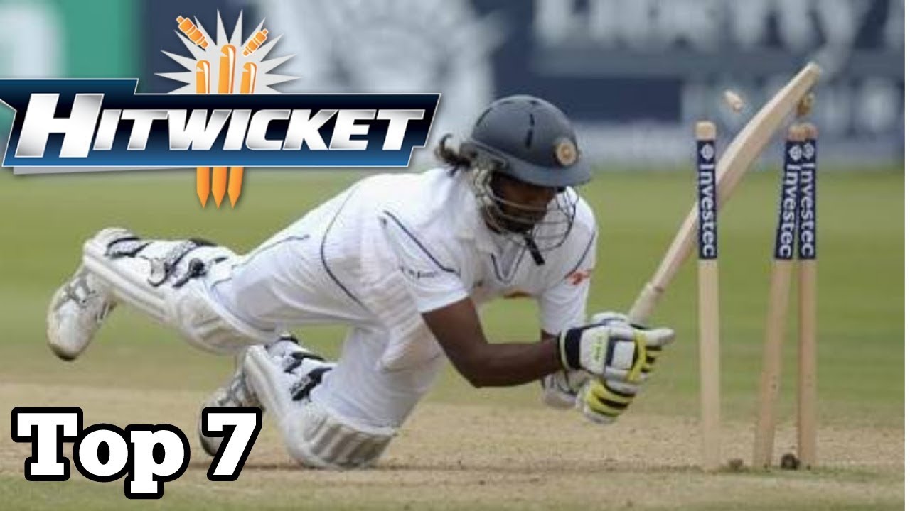Top 7 shocking hit wickets in cricket history ever YouTube