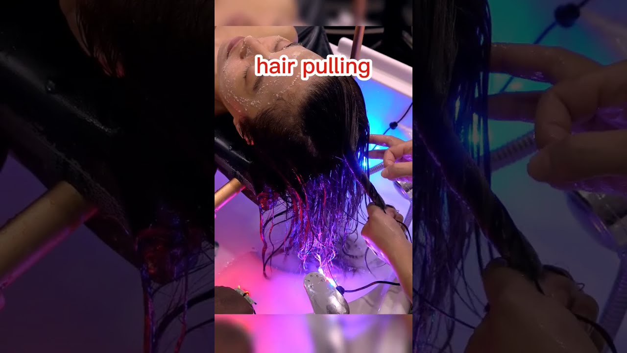You Have Never Tried A Hair SPA Like This Asmr Headmassageasmr Headspa Facemassage 