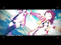 【MMDバンドリ】光るなら Poppin'Party(戸山香澄 市ヶ谷有咲)に踊らせてみた☆