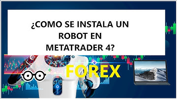 🤖 🔥  Como se Instala  un ROBOT  para forex en metatrader 4 📈