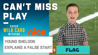 Young Sheldon Explains a False Start Penalty