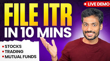 Tax Filing in less than 10 mins (TAMIL) -  Income tax return filing 2025-26