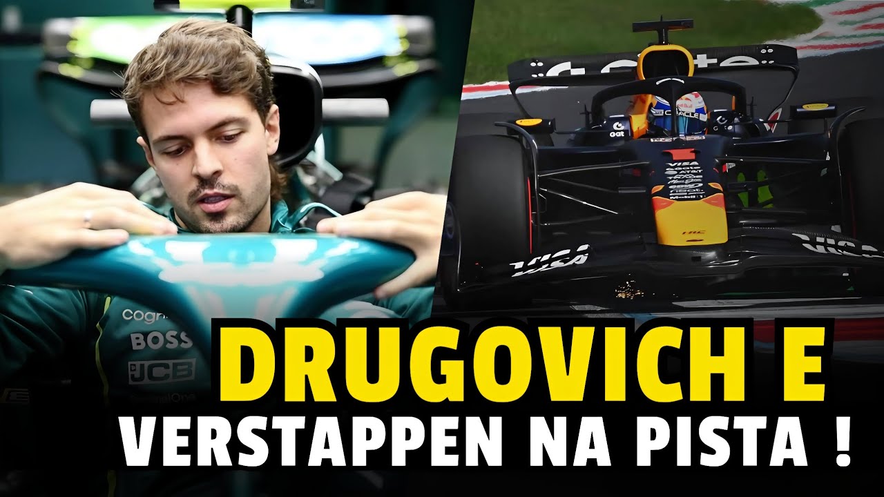 Drugovich E Verstappen Na Pista ! Teste Da Pirelli No Circuito De Monza | Formula 1