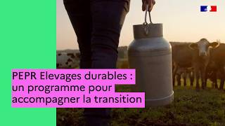 PEPR Elevages durables : un programme pour accompagner la transition