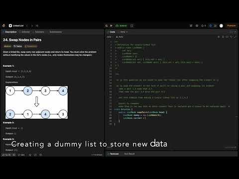 Swap Nodes in Pairs Java | Detailed Video | Leetcode Problem