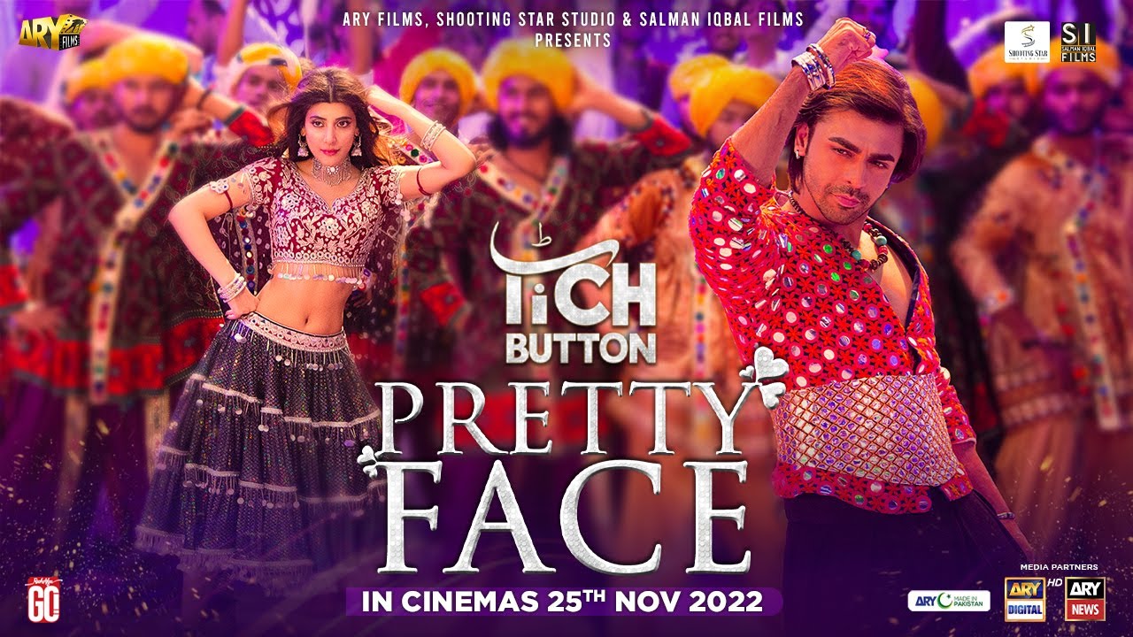 Pretty Face  Tich Button  Music Video  ARY Films  Shooting Star Studio  Salman Iqbal Films