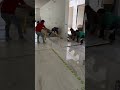 large ceramic granite installation process#shorts