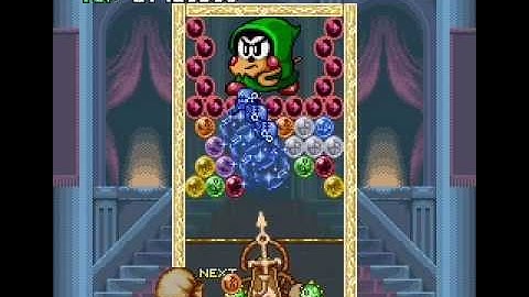 Puzzle Bobble (Bust-A-Move) SNES Levels 81-100 (End Credits Included)