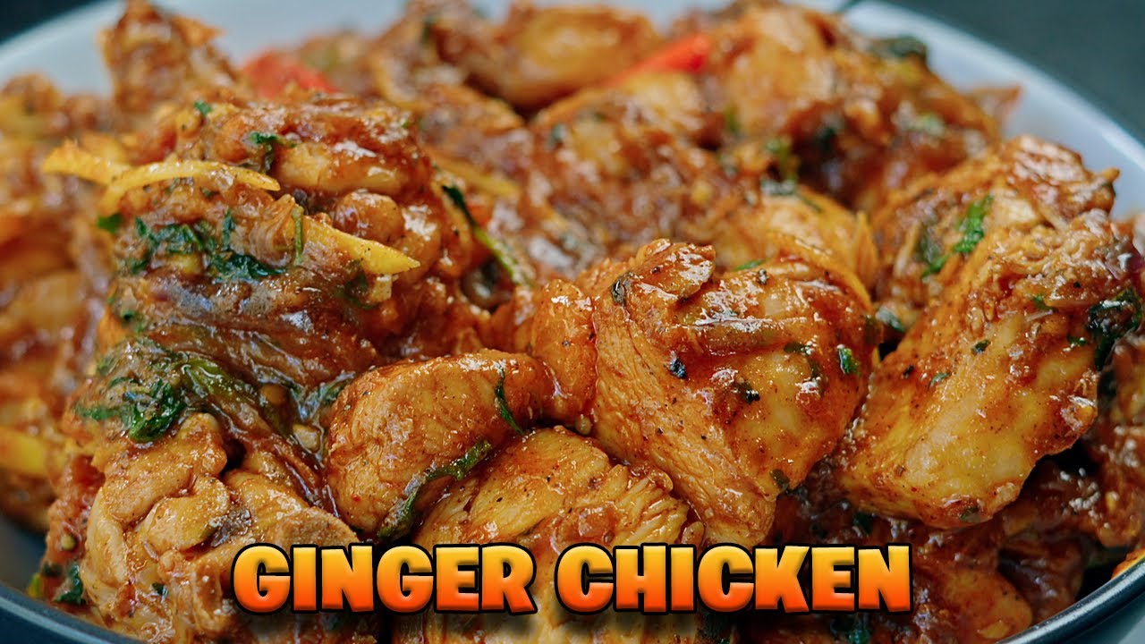 How to make Ginger Chicken YouTube