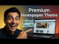 Premium Newspaper Theme FREE 😱 | Netplaza Coupon NETPLAZA100 | WordPress News Site