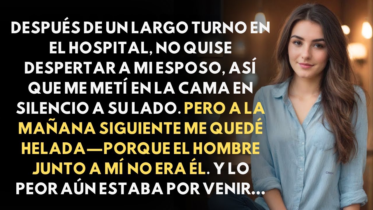 En La Cama Pensé Que Dormía Con Mi Esposo—Pero Al Amanecer Descubrí A Un Extraño A Mi Lado