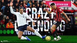 Crazy Football Defensive Skills \& Tackles - 2020 | HD