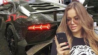 Meet The Girl Who Owns A Diamond Covered Lamborghini