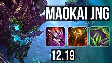 MAOKAI vs GRAVES (JNG) | 5/1/21, Rank 3 Maokai | EUW Challenger | 12.19