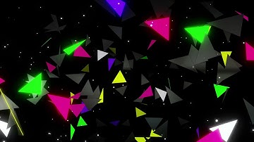 colorful triangle tunnel 4k WDJNU3G