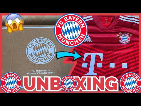 &quot;FC Bayern München Home Trikot 21/22 UNBOXING!😱🔥&quot; [Deutsch] [German]