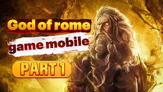 Gameplay (GODS OF ROME)🥷(PART_1)Extremely attractive mobile game🤯 screenshot 3