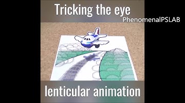 These Lenticular Animations Look So Trippy... Oddly Satishfying Optical Illusion