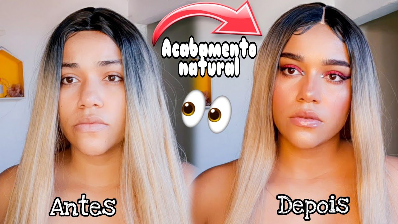 COMO DEIXAR PERUCA MAIS NATURAL 😱😲