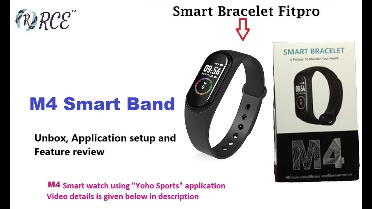 Discover 155+ m4 smart bracelet instructions latest