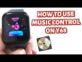 HOW TO USE MUSIC CONTROL ON Y68 SMARTWATCH | TUTORIAL | ENGLISH