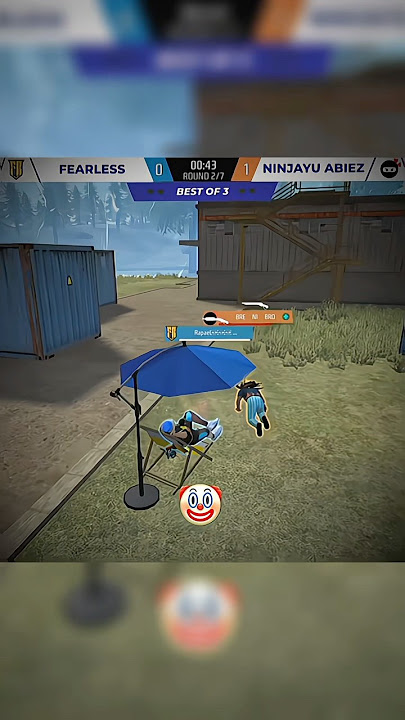 Fearless emotin ninjayu⁉️☠️ #fficall #ninjayu #battleofstars #dgwib #duniagames #freefire #shorts