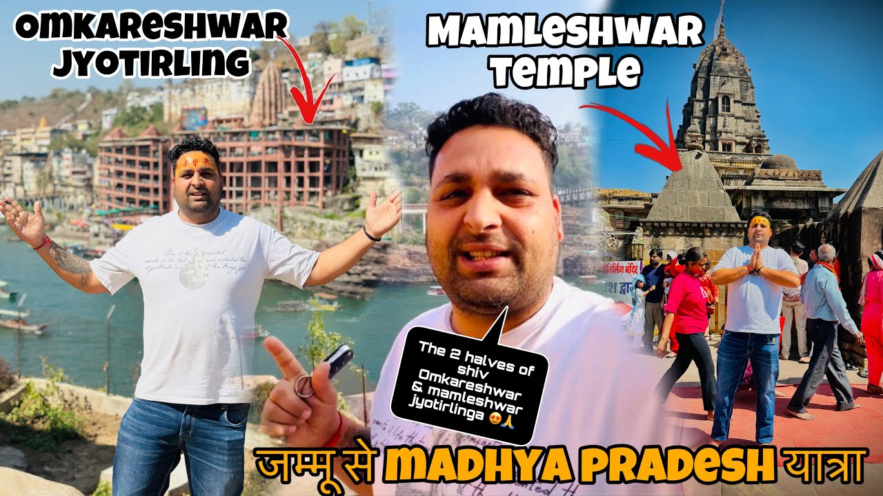 Ek Din Mein Omkareshwar & Mamleshwar 🕉️ दर्शन 😍| Full Yatra Vlog @GoodBoyHaru 