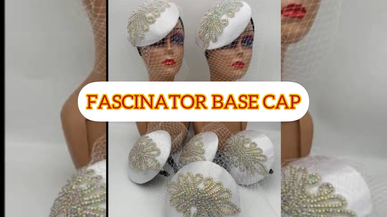 How to mold fascinator base cap