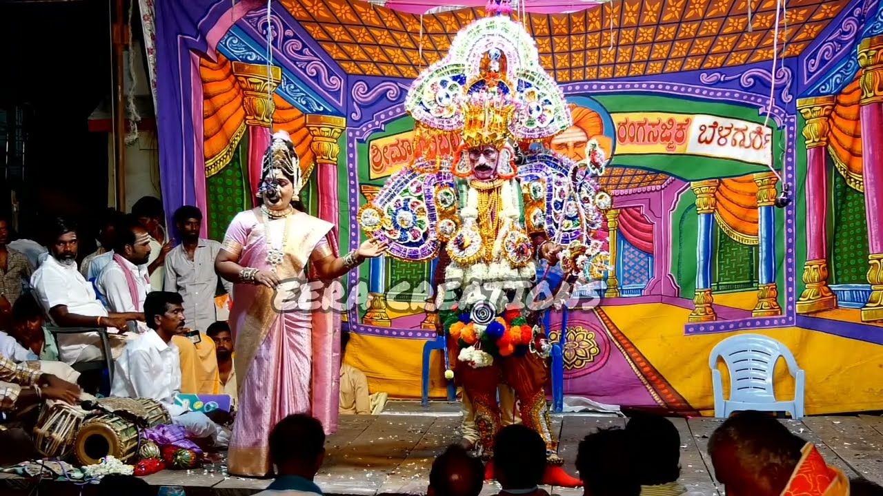 ಆಹೋ ಮಾತೇ... ಬಿಡಿ ಬಿಡು ನಿನ್ನ ಲತೆ... ಅಭಿಮನ್ಯು ಕಾಳಗ ಬಯಲಾಟ ನಿಟ್ರವಟ್ಟಿ @eeracreations #ಬಯಲಾಟ #Nitravatti