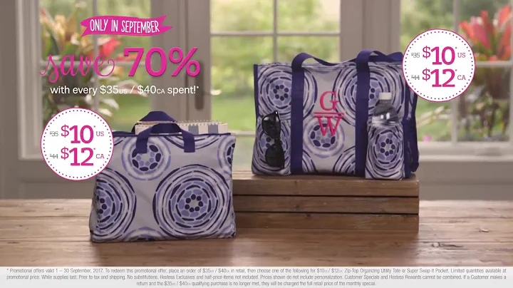 Thirty-One September 2017 Customer Specials Gifts,...