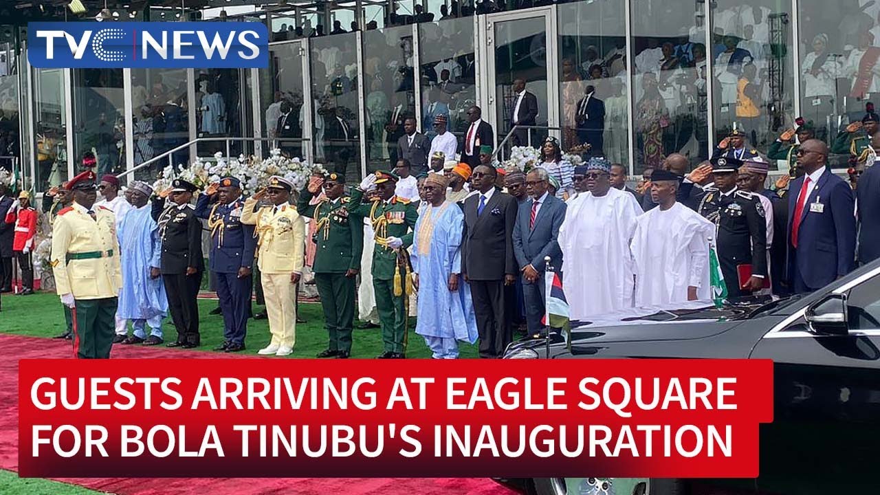 Bola Tinubu's Inauguration as Nigeria's President