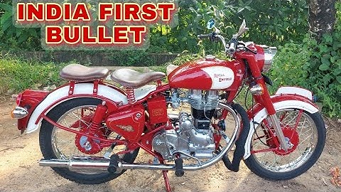 old bullet Restoration India first bullet