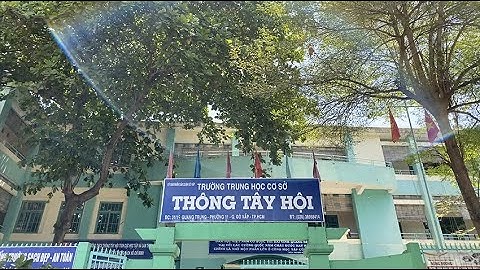 Trường THCS Thông Tây Hội.