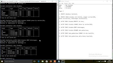Tutorial Membuat Database Table Menggunakan MariaDB