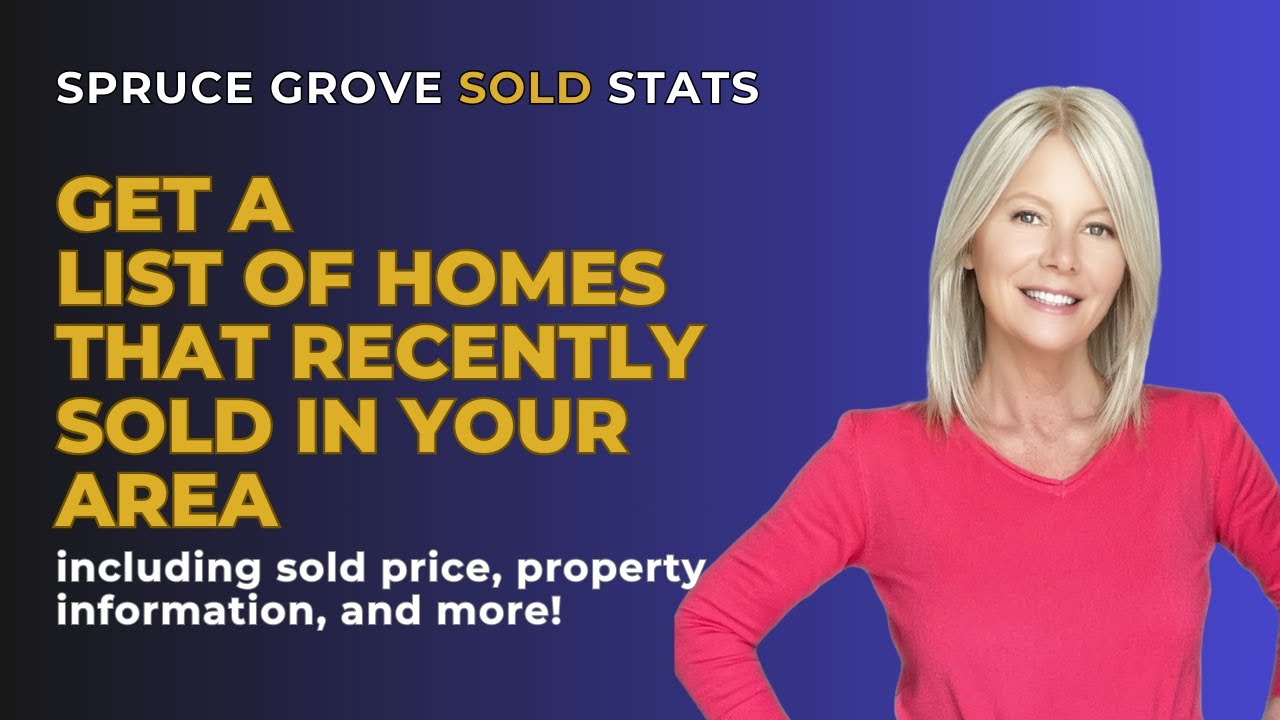 Spruce Grove Sold Stats