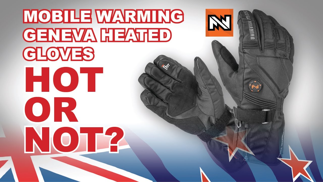 mobile warming heated gloves