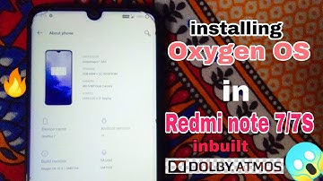 [PORT] Installing Oxygen OS in Redmi note 7/7S fully smooth Ui | OnePlus 7 ROM in Redmi note 7S 😳