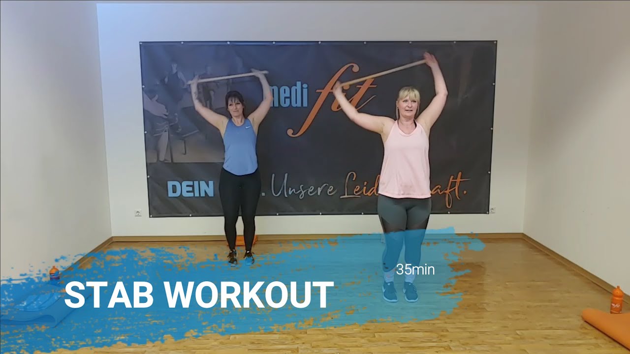 Stab Workout - Training mit Besenstiel - 35min - medifit Wolfhagen