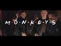 arctic monkeys as the friends intro