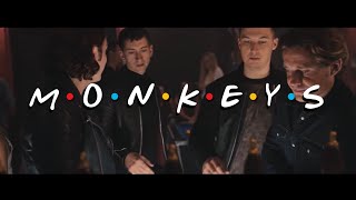 arctic monkeys as the friends intro