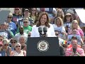 LIVE: Vice President Kamala Harris and running mate Tim Walz campaign together for the first time