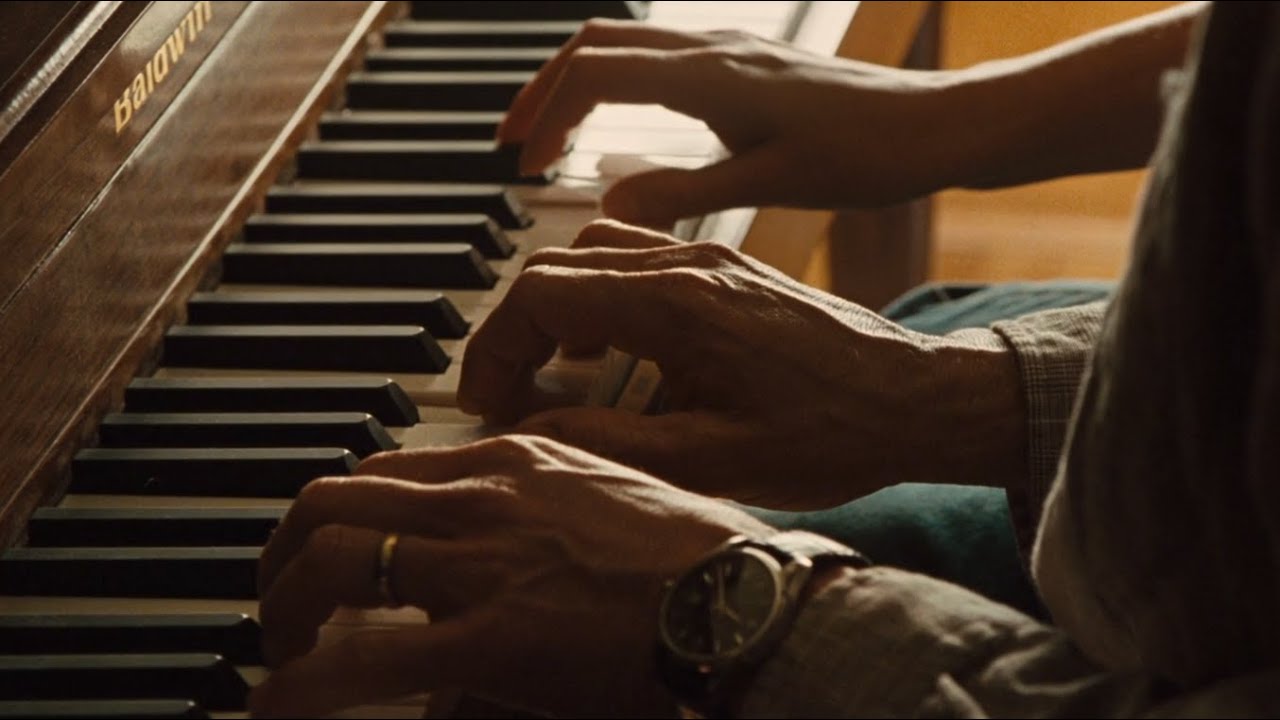 The Road—Father's dream (flashback: learning piano with his wife) | Viggo Mortensen, Charlize Theron