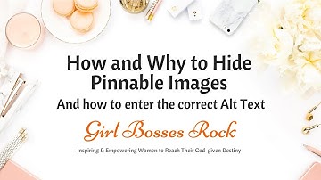 How to Hide Images in a Blog Post