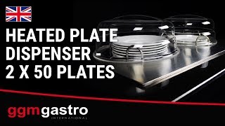 Heated plate dispenser - GGM Gastro Heated plate dispenser - GGM Gastro
